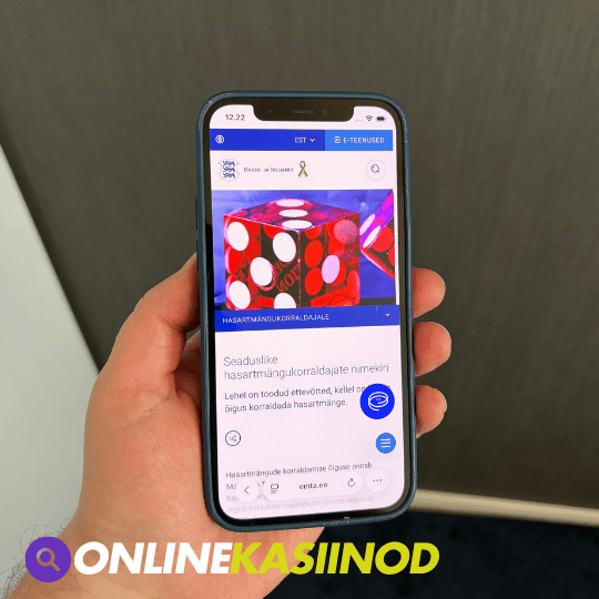 EMTA online kasiinod