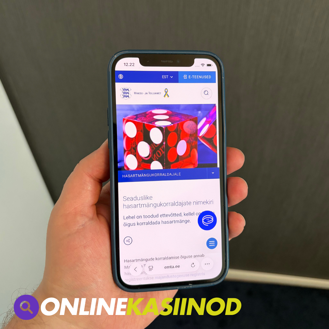 EMTA online kasiinod